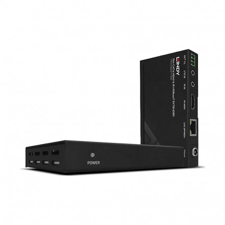 LINDY HDMI & IR pikendus üle Cat6 koos PoC-ga UHD 4K 70m