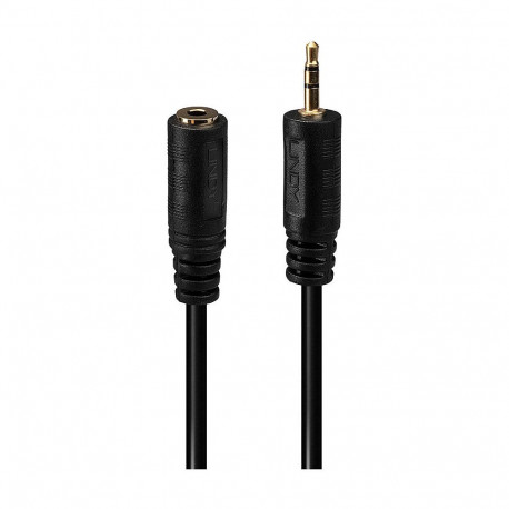 "LINDY Audioadapter 2.5mm Stecker an 3.5mm Kupplung 0,2m"
