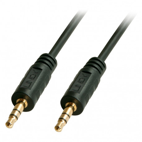 "LINDY Audiokabel 3.5mm/3m 3.5 mm-Klinke m/m vergoldet"