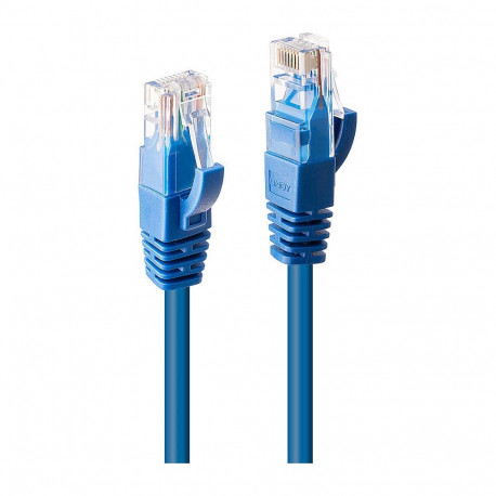 "LINDY Patchkabel Cat6 U/UTP blau 0.50m"