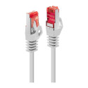 "LINDY Patchkabel Cat6 S/FTP Basic weiß 0.50m"