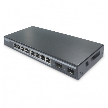 DIGITUS 8-Port PoE hallatav L2 kommutaator 86W