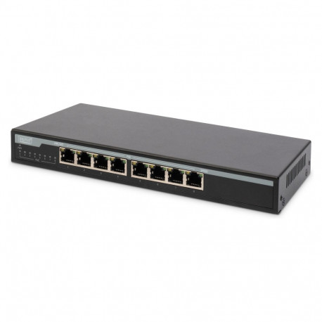 "DIGITUS 8-Port 10/100/1000 Mbps PoE Gigabit Desktop Switch"