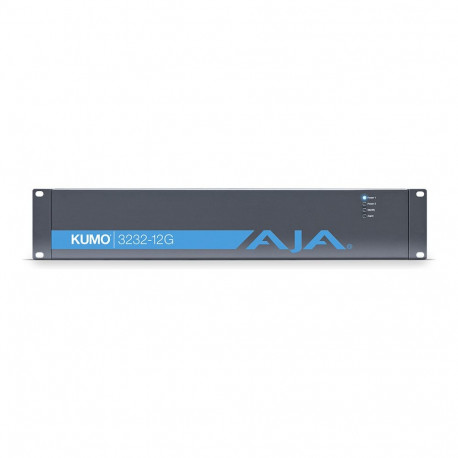"AJA KUMO 32x32 Compact 12G-SDI Router"