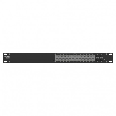"Teltonika · Switch · SWM282 · 24 Port Gigabit managed PoE L2+ Switch, 4x SFP, 19"