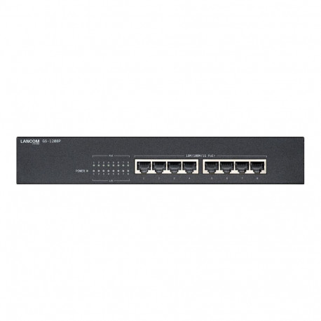 "LANCOM GS-1208P 2.1 Unmanaged Access Switches"