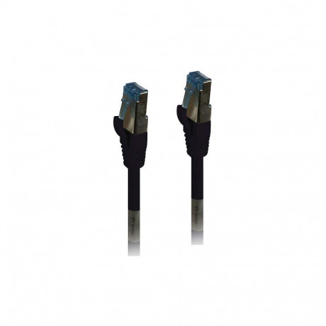 Synergy21 patch-kaabel RJ45, CAT6A 500Mhz, 0,15m, must, S-STP(S/FTP), TPE/LSZH(Superflex), AWG26