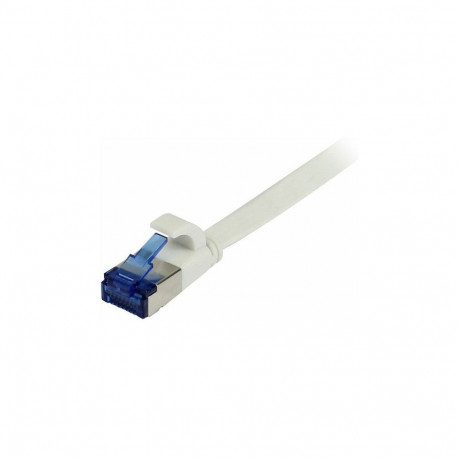 Synergy21 RJ45 CAT6A 500Mhz 1,5m valge lame U/FTP ühenduskaabel TPE(Superflex) AWG32