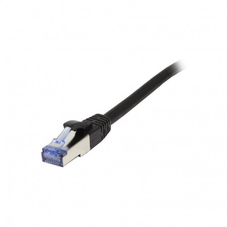 Synergy21 patch-kaabel RJ45, CAT6A 500Mhz, 1,5m, must, S-STP(S/FTP), AWG27, LSZH