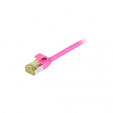 Synergy21 patch-kaabel RJ45, CAT6A 500MHz, 7,5 m, magenta, S-STP (S/FTP), slimline ümar d=4,5 mm, TP