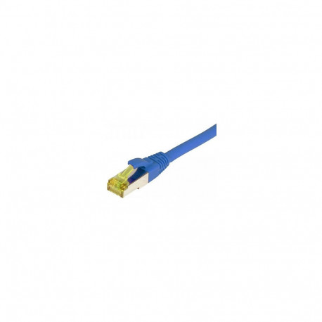 "Synergy21 Patchkabel RJ45, CAT6A 500Mhz, 0,25m, blau, S-STP(S/FTP), TPE/LSZH(Ultraflex), AWG26, mit