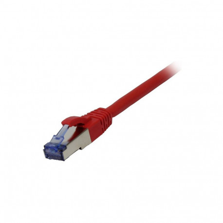 Synergy21 RJ45 patch-kaabel, CAT6A 500Mhz, 0,5m, punane, S-STP(S/FTP), AWG27, LSZH