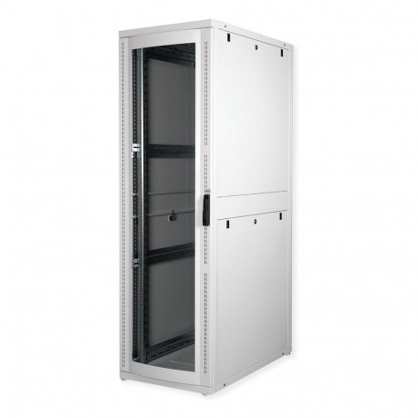 ROLINE 19-tolline serverikapp Pro 42U, 600x1000 hall pleksiklaas