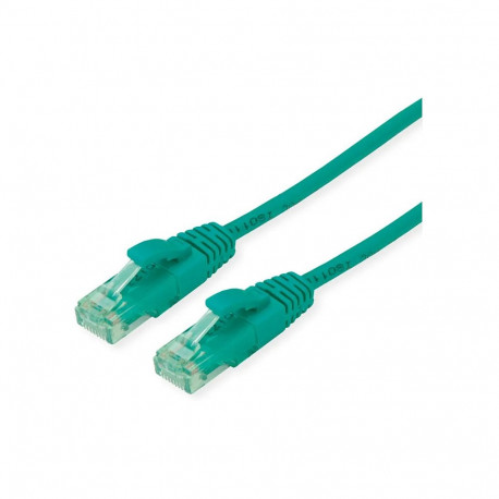 "ROLINE RM Patchkabel Cat.6A UTP, grn, 0,3 m"