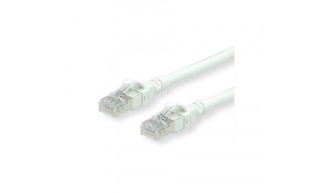 "ROLINE Patchkabel Cat.6A S/FTP (PiMF), Component Level, LSOH, wei, 1 m"