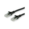 "ROLINE Patchkabel Cat.6A S/FTP (PiMF), Component Level, LSOH, schwarz, 3 m"