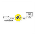 "ROLINE USB Typ C - DVI Adapterkabel, ST/ST, 2 m"