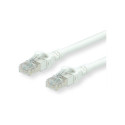 "ROLINE Patchkabel Cat.6A S/FTP (PiMF), Component Level, LSOH, wei, 2 m"