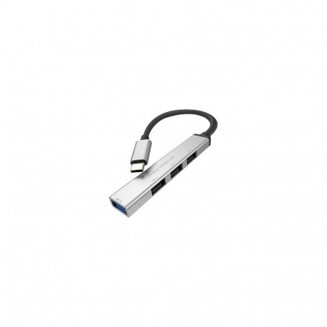 "ROLINE USB 3.2 Gen 1 Hub, 4fach, Typ C Anschlusskabel"