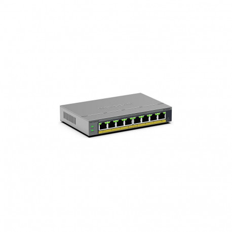 "NETGEAR Easy Smart GS108EP - Switch - L3 - Smart - 8 x 10/100/1000 (PoE+) - Desktop, wandmontierbar