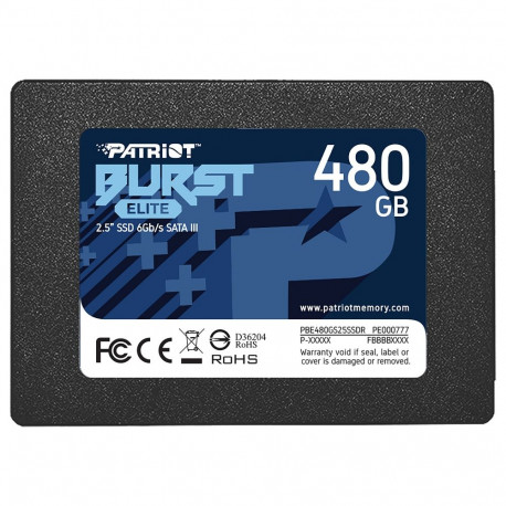 2,5" 480GB Patriot Burst Elite SATA3 450/320 PE777