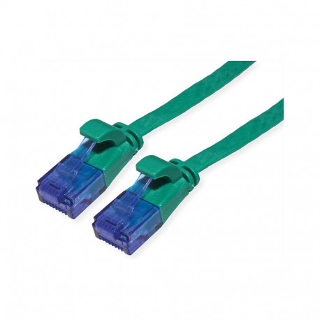 "VALUE Patchkabel Cat.6A (Class EA) UTP, extra-flach, grn, 0,5 m"