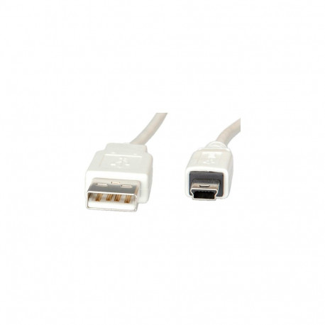 "VALUE USB 2.0 Kabel Typ A - 5-Pin Mini weiss 1,8m"
