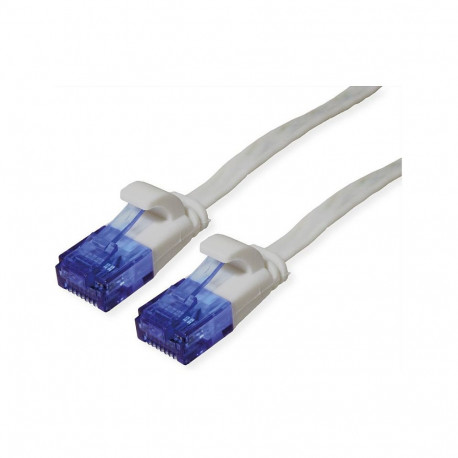 "VALUE Patchkabel Cat.6A (Class EA) UTP, extra-flach, grau, 1,5 m"