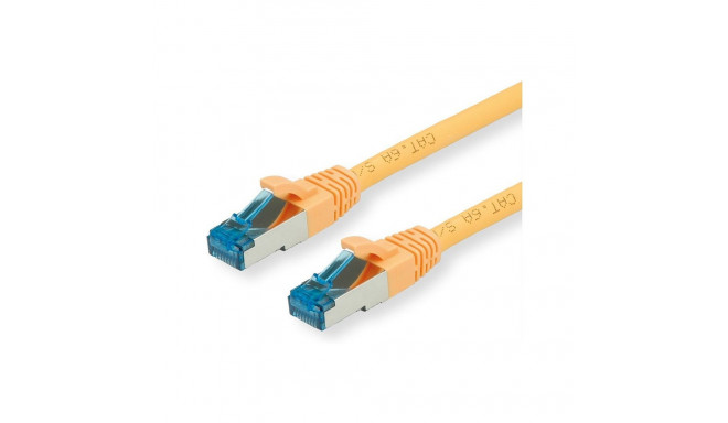 "VALUE Patchkabel Cat.6A (Class EA) S/FTP (PiMF), LSOH, gelb, 0,3 m"