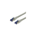 "VALUE Patchkabel Kat.6A Class EA S/FTP PiMF Massivdraht LSOH grau 30m"