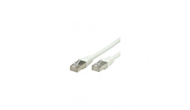 VALUE Kat.6 Class E S/FTP PiMF valge patch-kaabel 10m