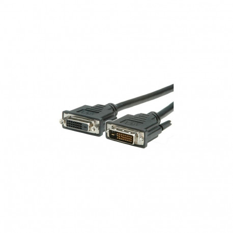 "VALUE Verlngerungskabel DVI DVI ST-BU 24+1 dual link 5m"