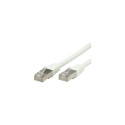 "VALUE Patchkabel Kat.6 Class E S/FTP PiMF weiss 1,5m"