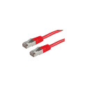 "VALUE Patchkabel Kat.6 Class E S/FTP PiMF rot 1m"