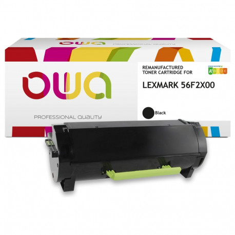 "OWA Toner kompatibel zu Lexmark 56F0XA0 schwarz (20.000 S.)"