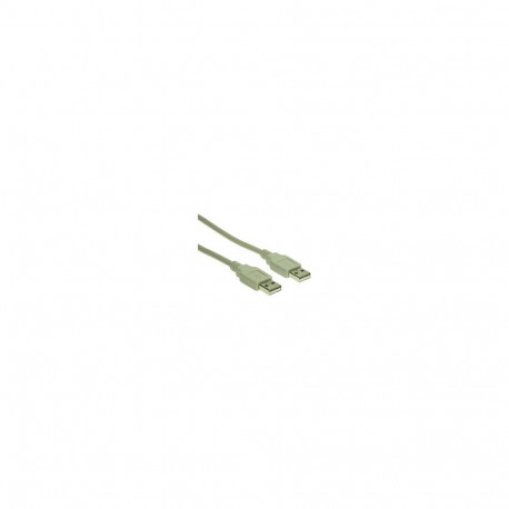 "GoodConnections Anschlusskabel USB 2.0 Stecker A an Stecker A, grau, 1m,"
