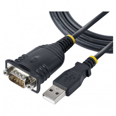 "STARTECH.COM 1m USB to Serial Cable DB9 Male RS232 to USB Converter Prolific IC USB to Serial Adapt