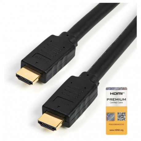 "STARTECH.COM Premium High Speed HDMI Cable with Ethernet - 4K 60Hz - 5m 15 ft."