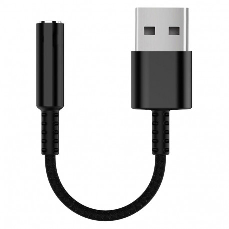 "Equip Adapter USB-A-> 4-Pin 3.5mm St/Bu DAC 0.15m beige"