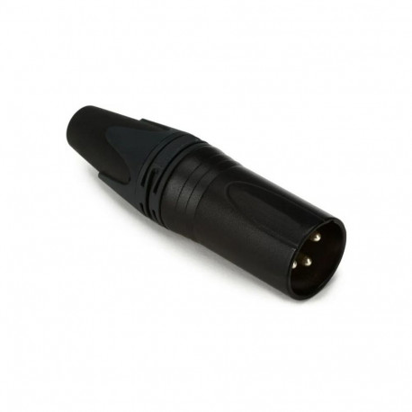 "Equip Kabelverbinder 3-Polig Stecker schwarz"