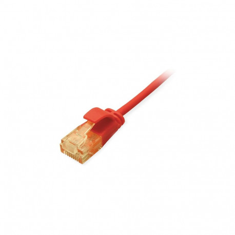 "Equip Patchkabel Cat6A SlimFlex U/UTP 0.15m rot LSZH 2xRJ45 Polybeutel"