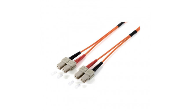 "Equip Patchkabel SC->SC 2.00m Singlemode Duplex OS2 gelb Polybeutel"