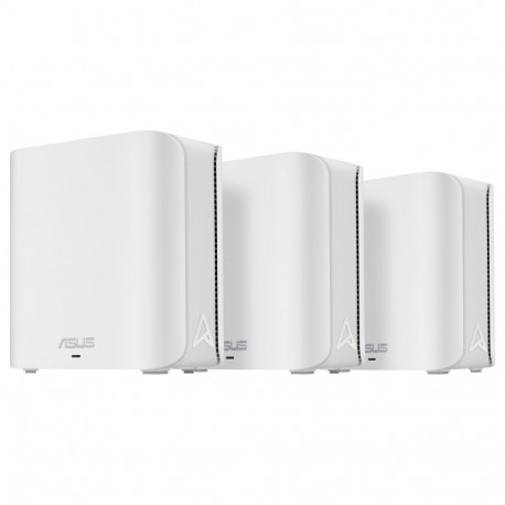 Asus ZenWiFi BD4 WiFi 7 mesh-süsteem, 3-pakk, valge, BE3600 Dualband, 2x 2.5G WAN/LAN (seadme kohta)