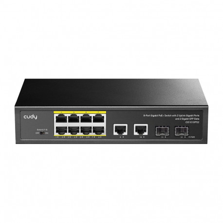 8+2P Cudy GS1010PS2 PoE+ SFP