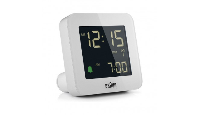 Braun BC 09 W-DCF valge Multiband raadiojuhtimisega äratuskell