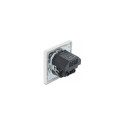 Süvistatav pistikupesa 2 x USB Typ-A laadimispesaga 2,8 A
