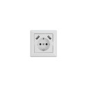 "Einbausteckdose mit 2 x USB Typ-A Ladeport 2,8 A"