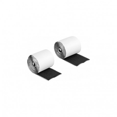 "Klettband selbstklebend mit Haft- und Flauschband L 1 m x B 50 mm schwarz"