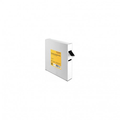 "Klettband auf Rolle L 10 m x B 20 mm in Box schwarz"