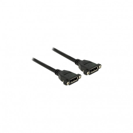 DisplayPort 1.2 pesa - DisplayPort pesa paneelile paigaldatav kaabel 4K 60 Hz 0,25 m